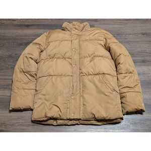 Gap Kids XXL ColdControl‎ Max Puffer Jacket Tan Brown Water Resistant Warmest